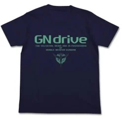 Mobile Suit Gundam 00: GN Drive T-shirt / Navy - S