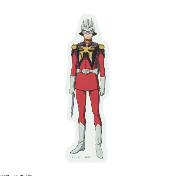 Mobile Suit Gundam GQuuuuuuX: Sticker Char Aznable