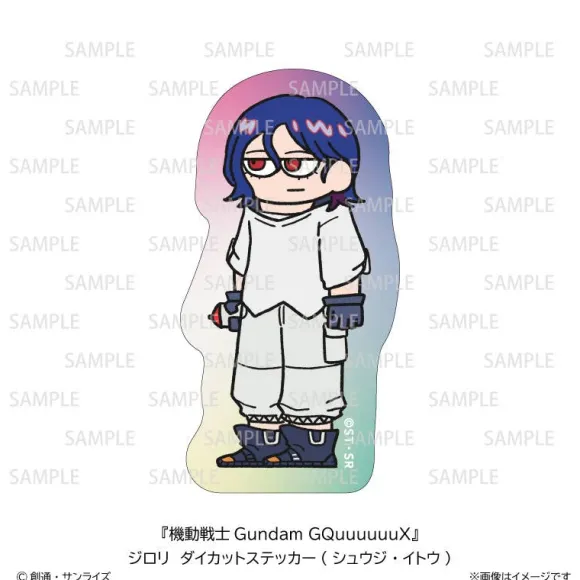 Mobile Suit Gundam GQuuuuuuX: Giroli Die-Cut Sticker Shuuji Ito