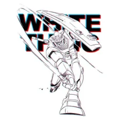 Mobile Suit Gundam: Gundam Beam Saber T-Shirt / White-L