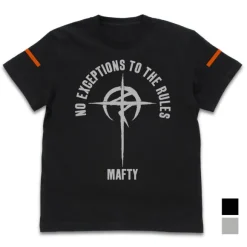 Mobile Suit Gundam Hathaway's Flash: Mufti Slogan T-Shirt / Black-L