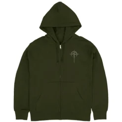 Mobile Suit Gundam: Hathaway's Flash: Mufty Zip Hoodie / Moss-XL