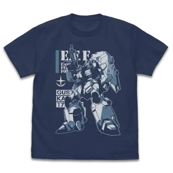 Mobile Suit Gundam Hathaway's Flash: Gustav Karl Type 00 T-Shirt / Slate-Xl