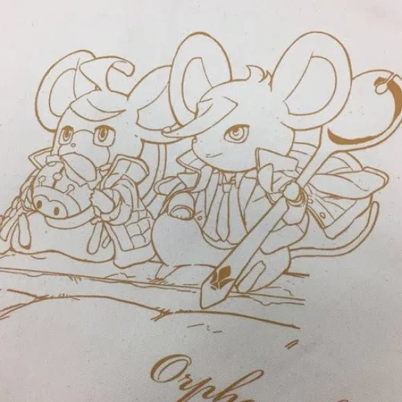Mobile Suit Gundam: Iron-Blooded Orphans Orphanchu 2 Pouch Mikazuki & Orga Pattern