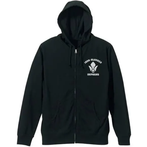 Mobile Suit Gundam: Iron-Blooded Orphans: Tekkadan Tenjiku Hoodie: Black-L