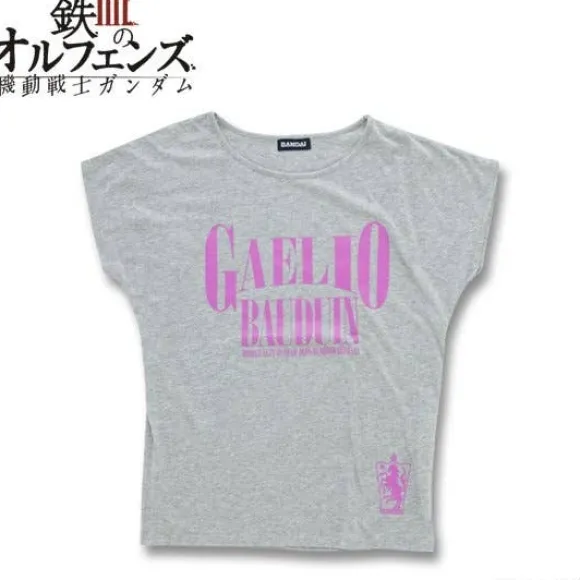 Mobile Suit Gundam: Iron-Blooded Orphans Dolman Sleeve T-shirt Gaelio Gray