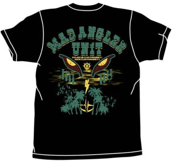Mobile Suit Gundam: Mad Angler Corps T-Shirt / Black-M