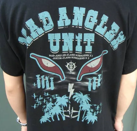 Mobile Suit Gundam: Mad Angler Corps T-Shirt / Black-M