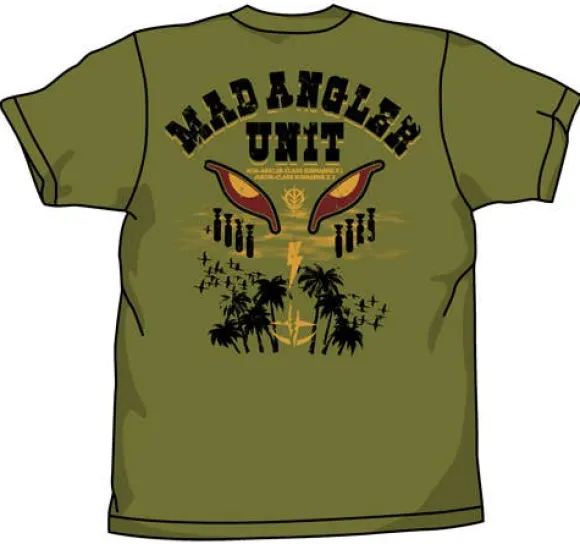Mobile Suit Gundam: Mad Angler Corps T-Shirt / Moss-Xl
