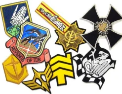 Mobile Suit Gundam: Ms Rank Insignia Patches
