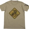 Mobile Suit Gundam MS-06V Zaku Tank T-Shirt Sand Khaki-L