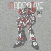 Mobile Suit Gundam Narrative: Narrative Gundam C Equipment T-shirt MIX GRAY XL