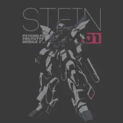 Mobile Suit Gundam Narrative: Sinanju Stein T-shirt SUMI XL