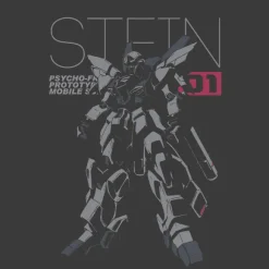 Mobile Suit Gundam Narrative: Sinanju Stein T-shirt SUMI L