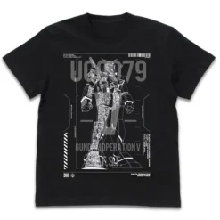 Mobile Suit Gundam: Operation V RX 78 2 Gundam T-Shirt Black S