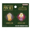 Mobile Suit Gundam Pin Set GS14 Gihren & Kycilia