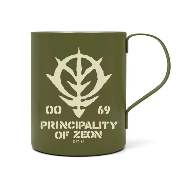 Mobile Suit Gundam: Principality Of Zeon Double-Layer Stainless Steel Mug (Painted)