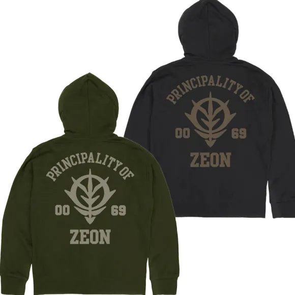 Mobile Suit Gundam: Principality Of Zeon Zip Hoodie Ver2.0 / Moss-M