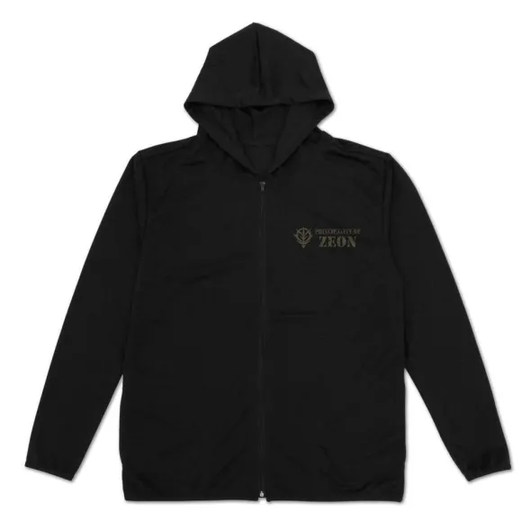 Mobile Suit Gundam: Principality Of Zeon Thin Dry Parka / Black-Xl