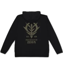 Mobile Suit Gundam: Principality Of Zeon Thin Dry Parka / Black-Xl