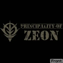 Mobile Suit Gundam: Principality Of Zeon Thin Dry Parka / Black-Xl