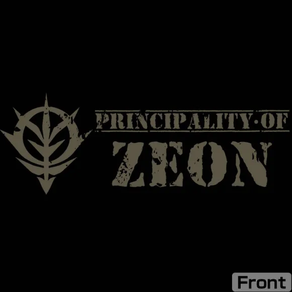 Mobile Suit Gundam: Principality Of Zeon Thin Dry Parka / Black-Xl