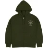 Mobile Suit Gundam: Principality Of Zeon Zip Hoodie Ver2.0 / Moss-XL