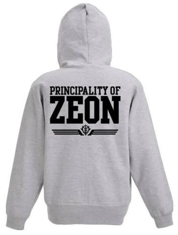 Mobile Suit Gundam: Principality of Zeon Zip Parka: Mix Gray - L