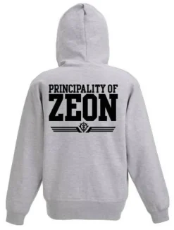 Mobile Suit Gundam: Principality of Zeon Zip Parka: Mix Gray - S