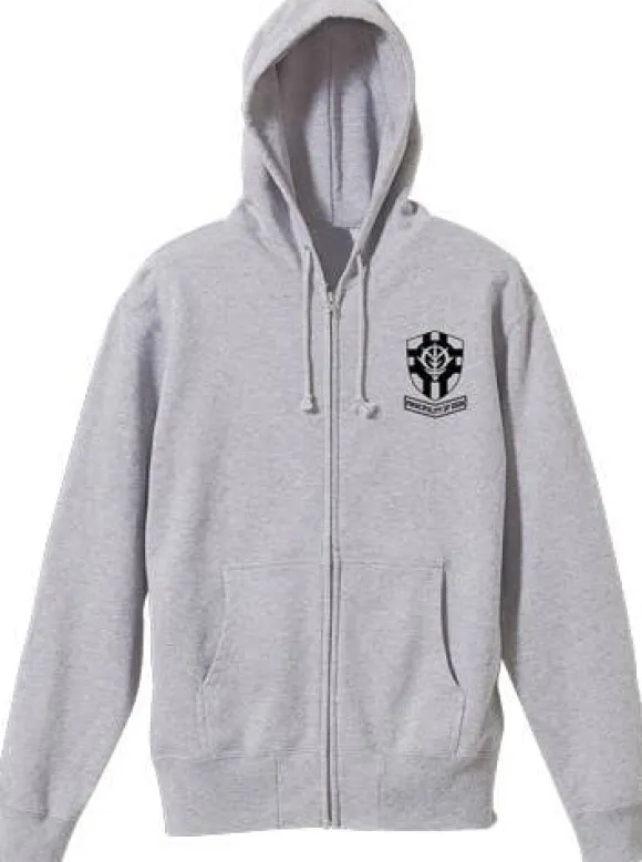 Mobile Suit Gundam: Principality of Zeon Zip Parka: Mix Gray - S