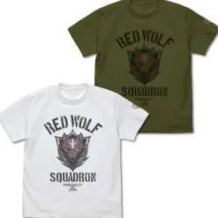Mobile Suit Gundam: Requiem of Vengeance: Red Wolf Team T-Shirt / MOSS-L