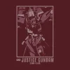 Mobile Suit Gundam SEED DESTINY: Infinite Justice Gundam T-shirt Burgundy S