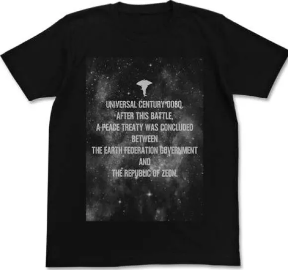 Mobile Suit Gundam Shusen Kyoutei T-shirt Black S