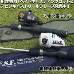 Mobile Suit Gundam Spincast Fishing Reel Earth Federation Forces