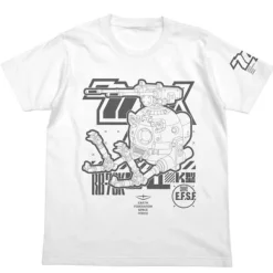 Mobile Suit Gundam: The 08th MS Team: Ball K Type T-shirt: WHITE-L