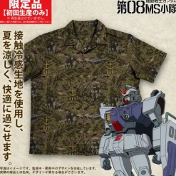 Mobile Suit Gundam: The 08th MS Team: The 08th MS Team Aloha Shirt 2026 MODEL / XXL