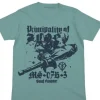 Mobile Suit Gundam: The 08th MS Team: Gouf Custom T-shirt / Sage Blue - M