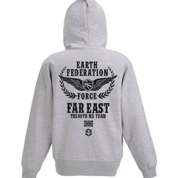 Mobile Suit Gundam: The 08th MS Team: Far East The 08th MS Team Zip Parka / Mix Gray - XL