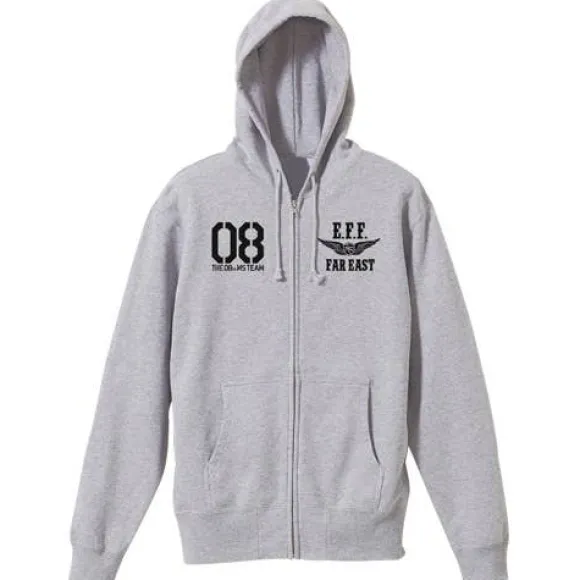 Mobile Suit Gundam: The 08th MS Team: Far East The 08th MS Team Zip Parka / Mix Gray - XL