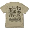 Mobile Suit Gundam: The 08th MS Team: The 08th MS Team Mobile Suit T-shirt: Sand Khaki - L