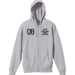 Mobile Suit Gundam: The 08th MS Team: Far East The 08th MS Team Zip Parka / Mix Gray - M