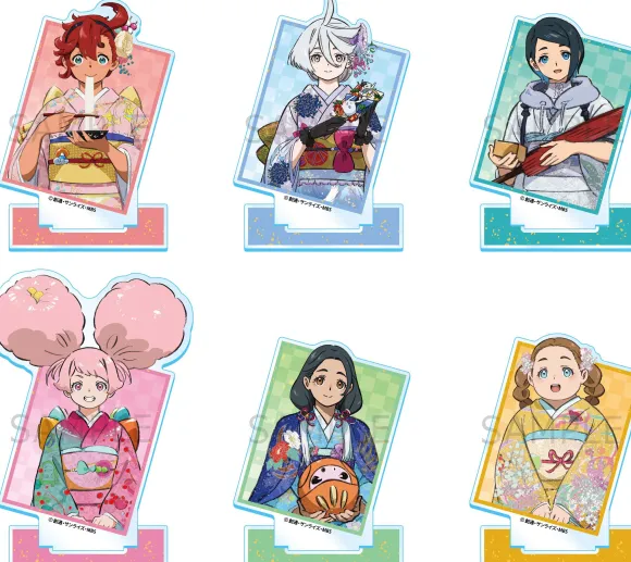 Mobile Suit Gundam The Witch From Mercury: Happy New Year Acrylic Stand Miorine Rembran