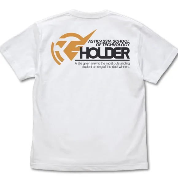 Mobile Suit Gundam The Witch From Mercury: ASTICASSIA School of Technology Holder T-shirt WHITE S