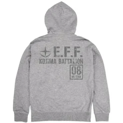 Mobile Suit Gundam 08th MS Platoon: Zip Hoodie / Mix Gray-M