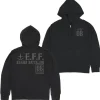 Mobile Suit Gundam 08th MS Platoon: Zip Hoodie / Black-XL