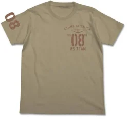 Mobile Suit Gundam 08th MS Platoon: 08th MS Platoon T-Shirt / Sand Khaki-XL