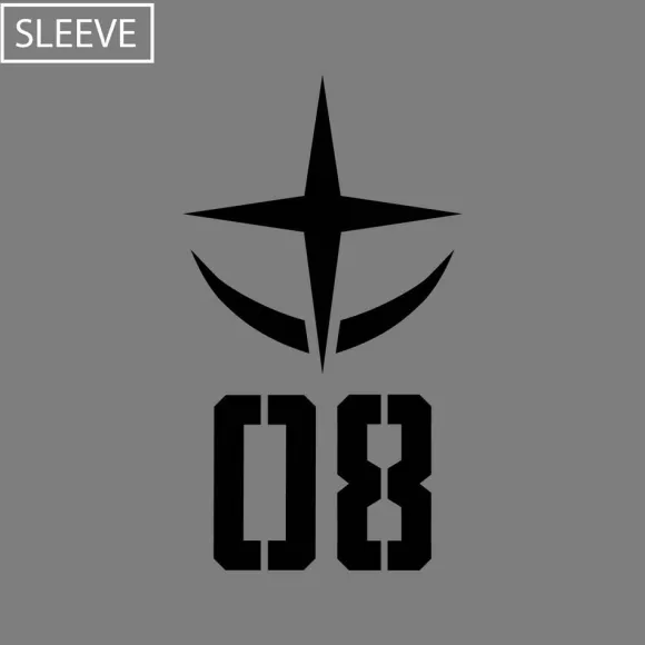 Mobile Suit Gundam 08th MS Platoon: 08th MS Platoon Heavyweight T-Shirt / Mix Gray-XL