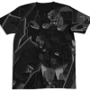 Mobile Suit Gundam Thunderbolt: Full Armor Gundam All Print T-Shirt / Black-L