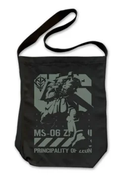 Mobile Suit Gundam Thunderbolt Thunderbolt Version Zaku Shoulder Tote Bag Black