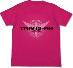 Mobile Suit Gundam 00 Trans-Am T-shirt Tropical Pink XL